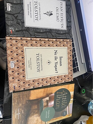 3 adet kitap