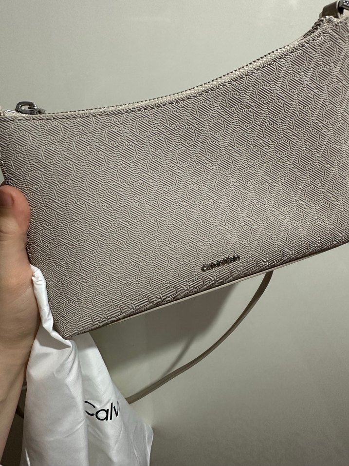 Calvin klein çanta bej orijinal — görsel 2/8