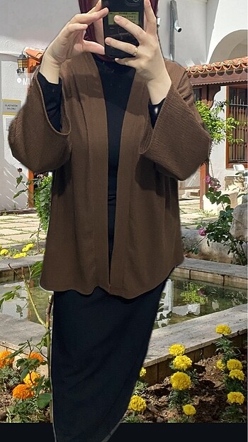 Kahverengi kimono