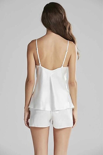 Pierre Cardin Pierre cardin saten şort atlet gecelik