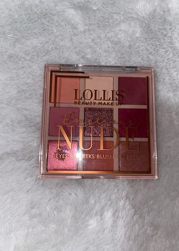 Lollis Nude Göz Farı Paleti - Pembe Tonlar - Görsel 2