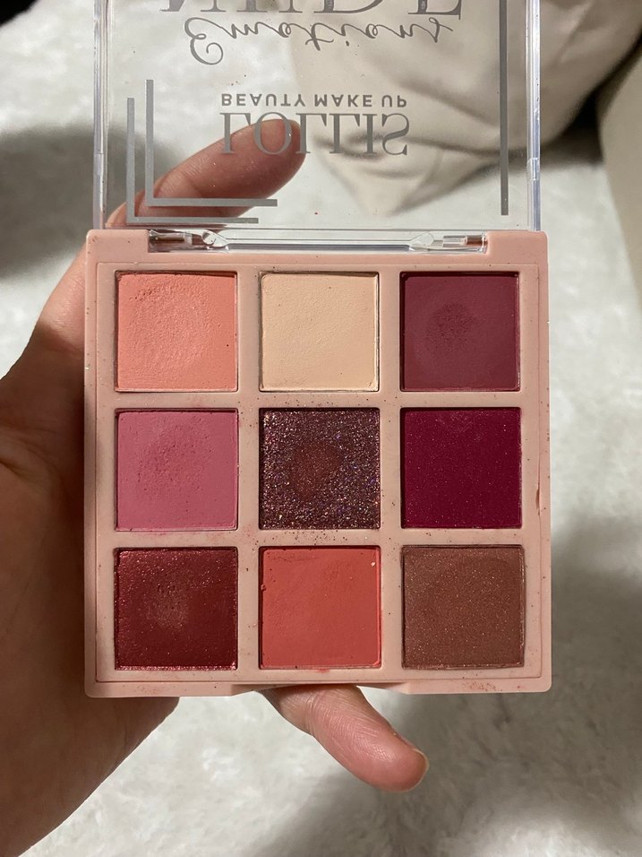 Lollis Nude Göz Farı Paleti - Pembe Tonlar - Görsel 3