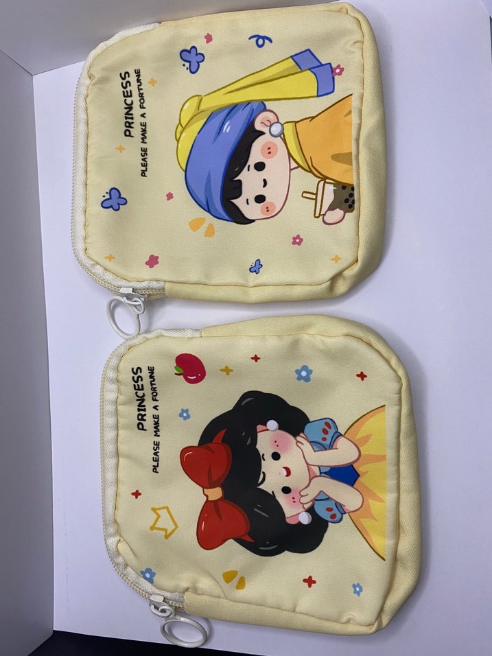 Renkli Baskılı Bebek Çantası Sarı . Adet - Görsel 2