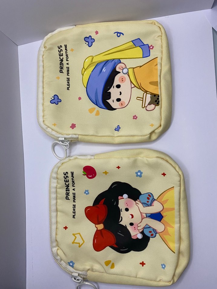 Renkli Baskılı Bebek Çantası Sarı . Adet - Görsel 3