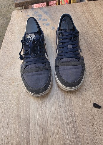 Hummel Koyu Lacivert Dusuk Bilekli Sneaker