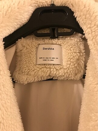 Bershka Bershka peluş oversize mont