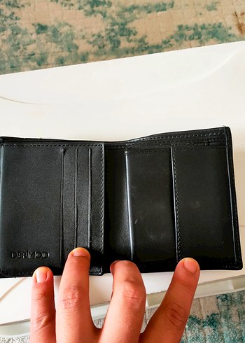 Derimod Hakiki Deri Erkek Cüzdan - Klasik Siyah - Görsel 2