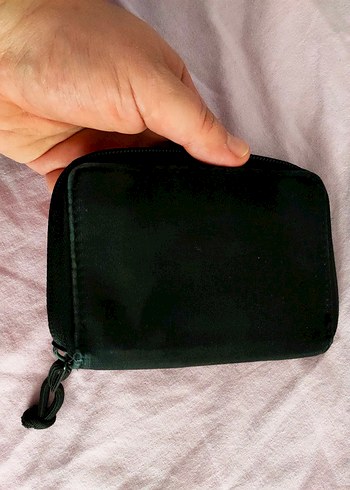 Fermuarlı pull bear kumaş cüzdan - Görsel 4