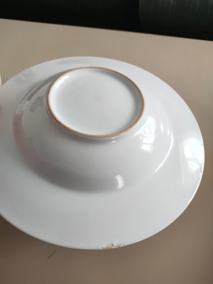 Beyaz Yuvarlak Makarna tabaklari - Görsel 4