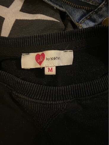 m Beden siyah Renk KOTON SWEATSHIRT