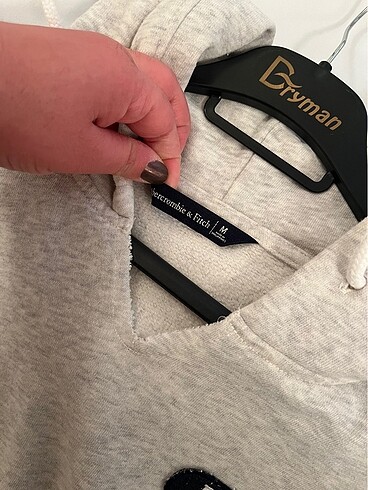 m Beden gri Renk Abercrombie sweatshirt