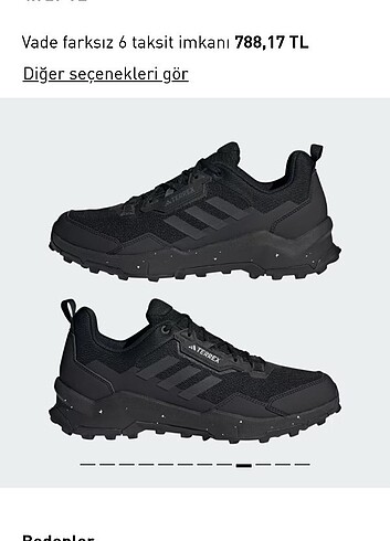 Adidas hp7388 terrex ax4 cbl erkek outdoor ayakkabı