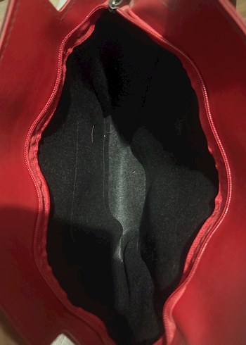 Zara Kırmızı Deri Kadın Çanta
