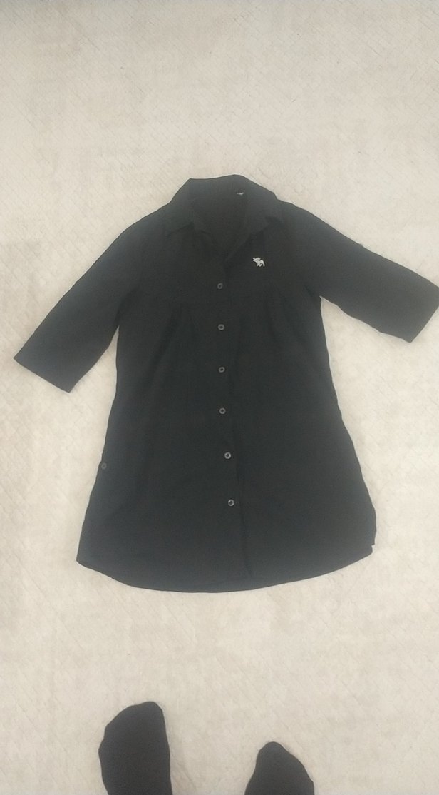 Siyah Minimalist Düz Kesim Pantolon — görsel 2/3