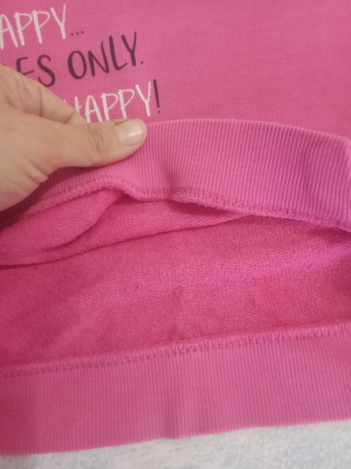 Pembe Kız Sweatshirt - Görsel 3