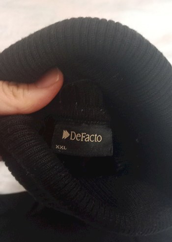 Siyah Boğazlı erkek Kazak - Görsel 8