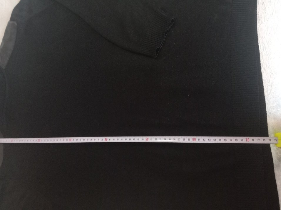 Siyah Boğazlı erkek Kazak - Görsel 4