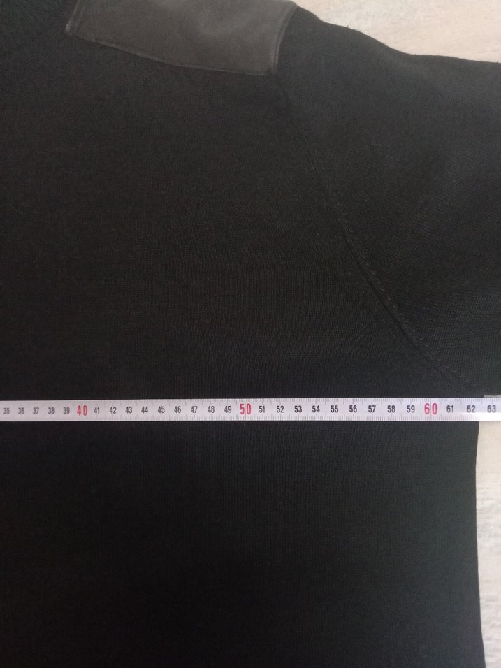 Siyah Boğazlı erkek Kazak - Görsel 5