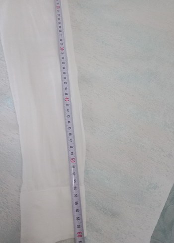 Beyaz pamuk Kadın Gömlek - Görsel 9