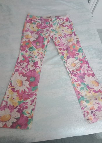 Pembe Bohem Mavi marka Kadın Pantolon