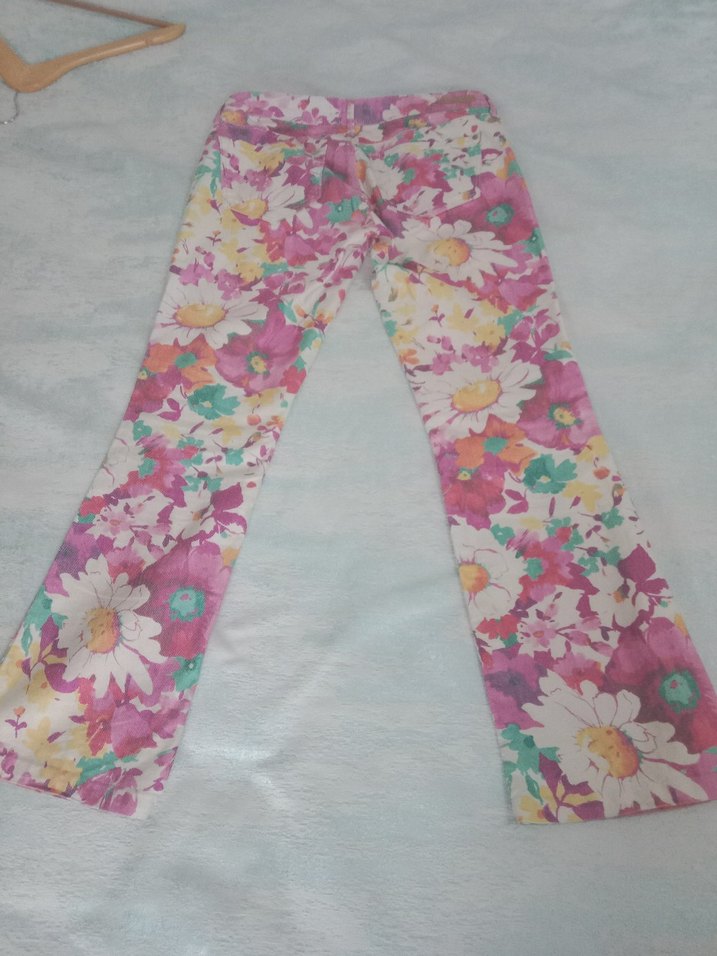 Pembe Bohem Mavi marka Kadın Pantolon - Görsel 4