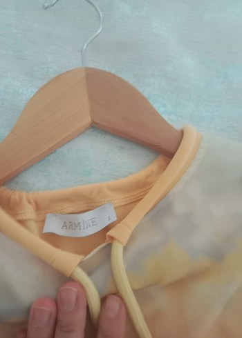 Armine sarı eşofman takımı - Görsel 5