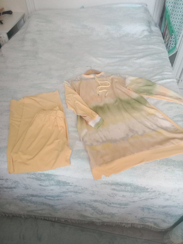 Armine sarı eşofman takımı - Görsel 3