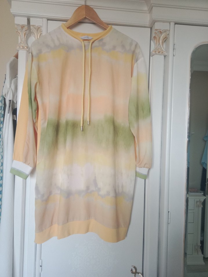 Armine sarı eşofman takımı - Görsel 2