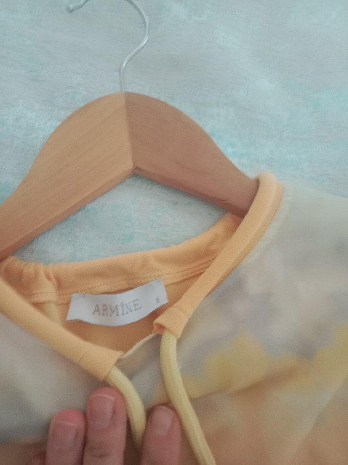 Armine sarı eşofman takımı - Görsel 5