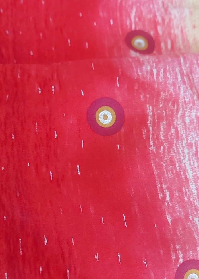 Arancia yüzde yüz ipek şal - Görsel 3