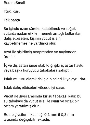 Dalgıç kıyafeti cressi marka - Görsel 7