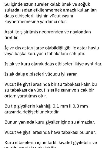 Dalgıç kıyafeti cressi marka - Görsel 8