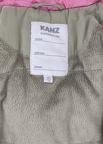 7 Yaş Beden Kanz kız çocuk mont parka 