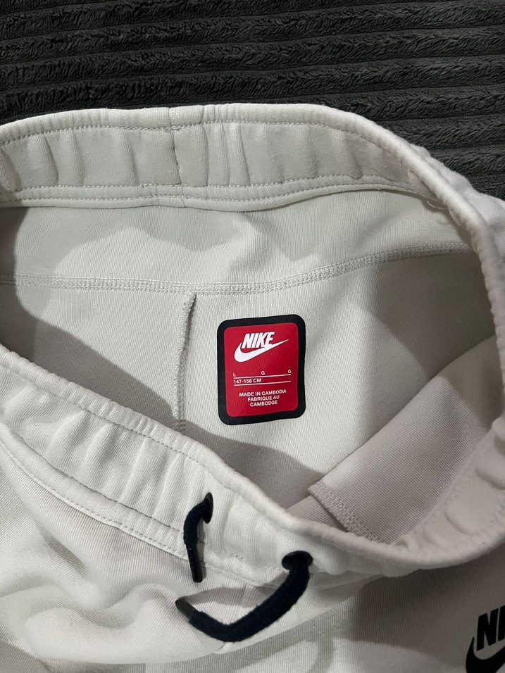 Nike Beyaz Gri Erkek Eşofman Altı - Görsel 5