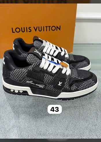Louis Vuitton Siyah Erkek Sneaker 42 Numara