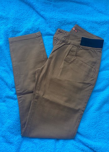 Kadın Kahverengi Cigarette Pantolon - Görsel 2