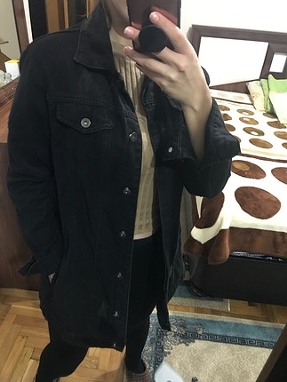 m Beden siyah Renk Siyah kot ceket