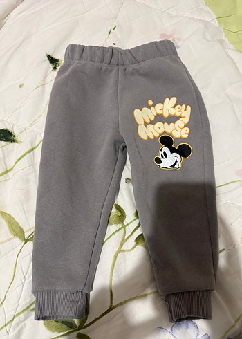 HelloBaby Mickey Mouse Gri Cocuk Esofman Alti