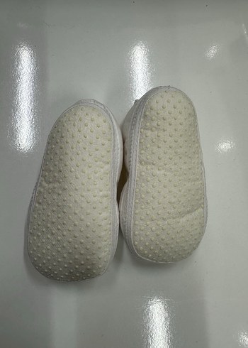 Nakışlı Beyaz Kız Çocuk Babet Ayakkabı 16 no - Görsel 14