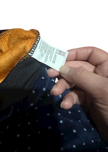 Kız Çocuk Puantiyeli Polar Tayt - Görsel 3