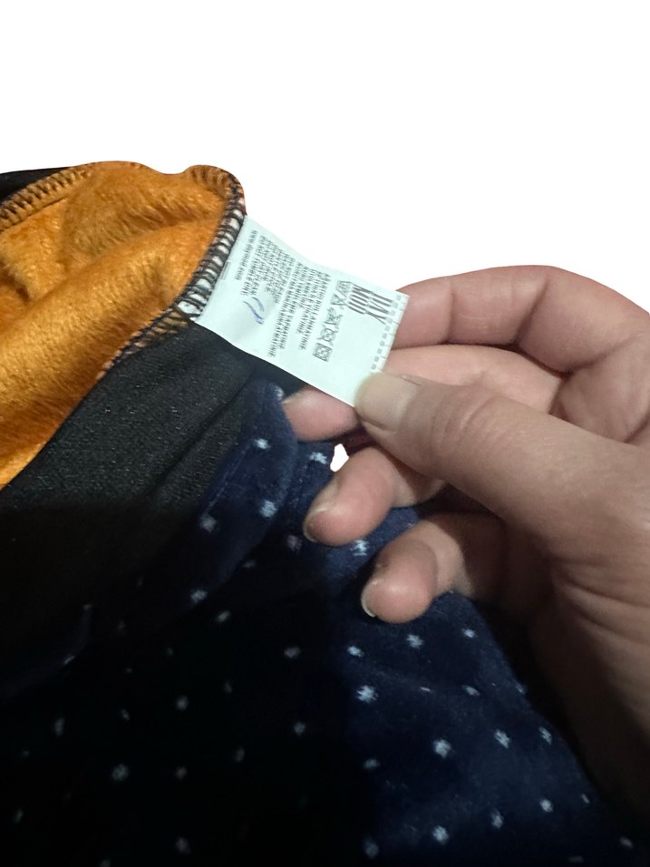 Kız Çocuk Puantiyeli Polar Tayt - Görsel 3