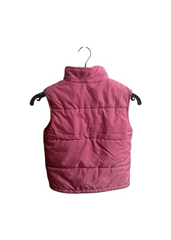 Kız Çocuk Pembe Fermuarlı Şişme Yelek 4-5 Yaş - Görsel 4