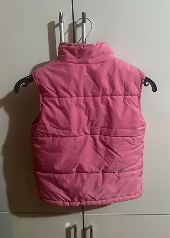 Kız Çocuk Pembe Fermuarlı Şişme Yelek 4-5 Yaş - Görsel 7