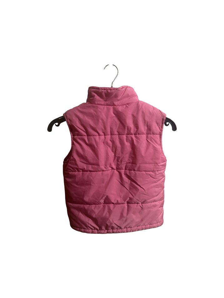 Kız Çocuk Pembe Fermuarlı Şişme Yelek 4-5 Yaş - Görsel 3