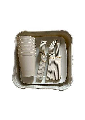 Hobby Life Çantalı Piknik Seti - Görsel 5