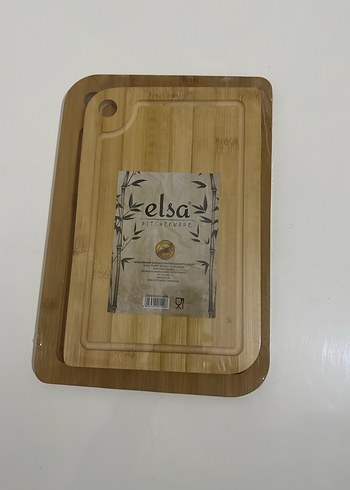 Bej Bambu Kesme Tahtası Seti - Görsel 3