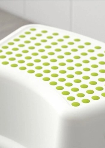 Beyaz Puantiyeli Step Tabure - Görsel 4