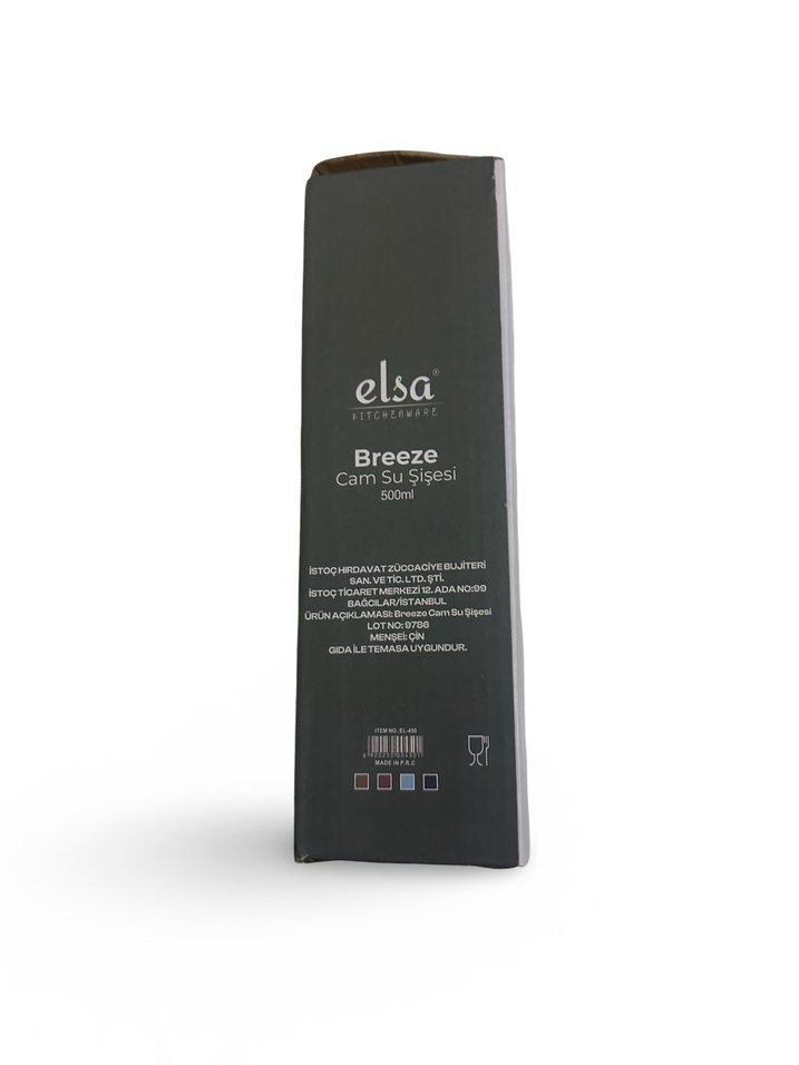 Elsa Breeze 500ml Cam Su Şişesi - Görsel 2
