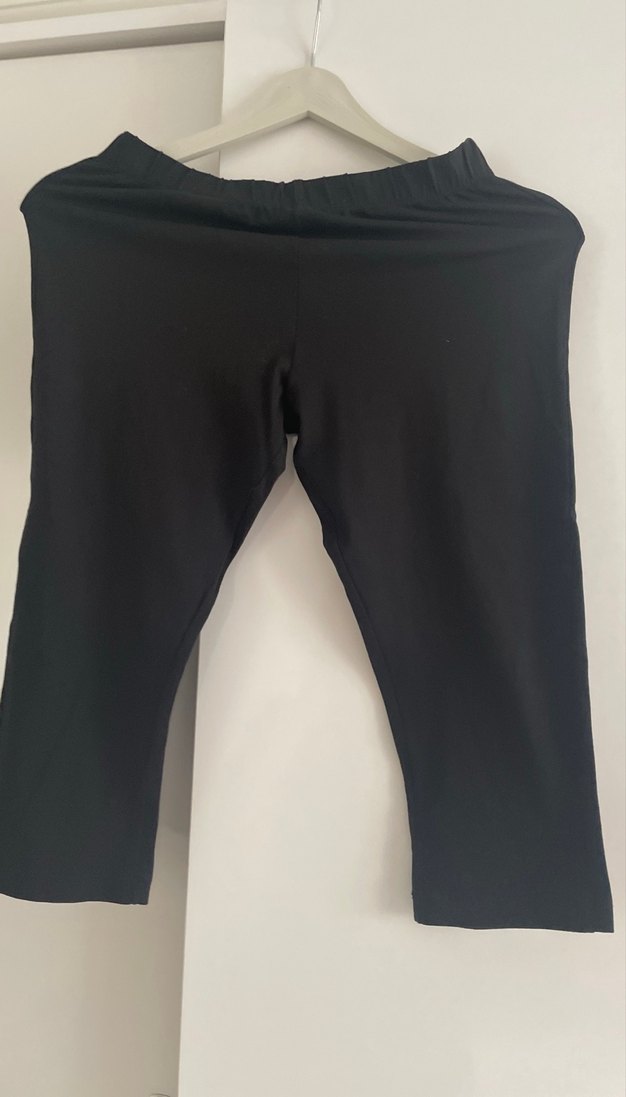 Siyah kapri  Kadın Spor Tayt - Görsel 2