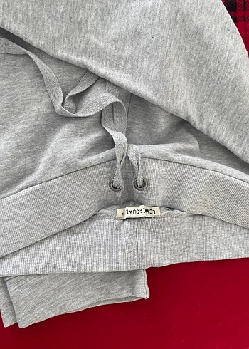 Gri Normcore Kadın Eşofman Altı - Görsel 5